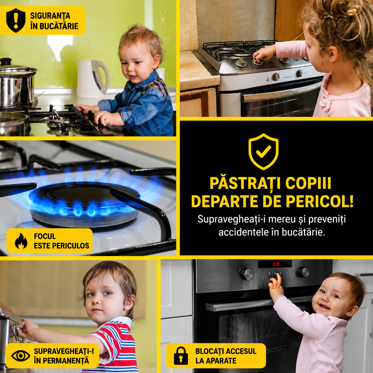 Capace Siguranță pentru Electrocasnice